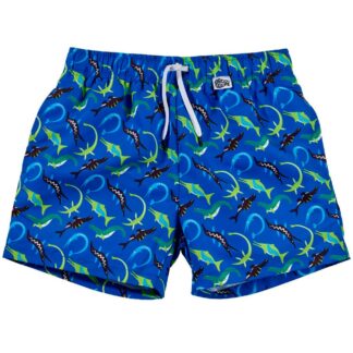 BECO Blå Shorts Ocean Dinos - Str. 140 cm - BECO