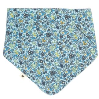 Bibs x Liberty Bandana Savlesmække Chamomile Lawn Baby Blue - Bibs