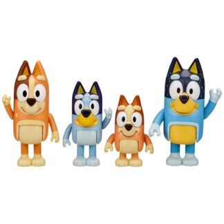 Bluey Figurer Venner 4-pak - Bluey