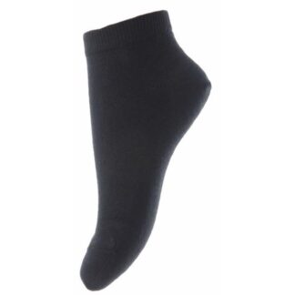 MP 757 Cotton Plain Footies 08 Black - MP Danmark