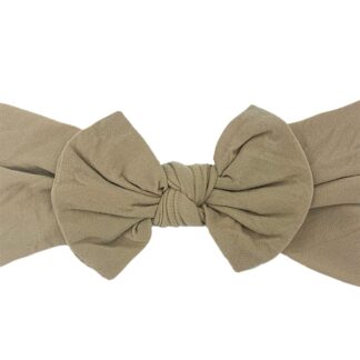 Bow's by Stær Hårbånd m. Sløjfe Astrid Beige - Bow's by Stær