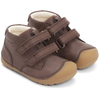 Bundgaard Begyndersko Petit Velcro Brown WS - Str. 19 - Bundgaard