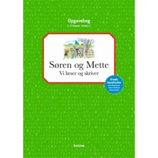 Forlaget Carlsen Søren og Mette Vi Læser og Skriver Opgavebog 1.-2. kl. Niveau 1 - Forlaget Carlsen