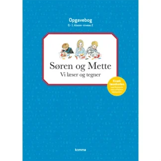 Forlaget Carlsen Søren og Mette Vi Læser og Tegner 0.-1. kl. Niveau 2 - Forlaget Carlsen