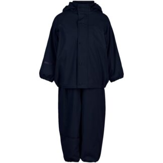 CeLaVi Regnsæt Solid Fleece Navy - Str. 70 cm - CeLaVi