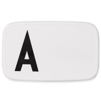 Design Letters White ABC Madkasse - Str. L - Design Letters