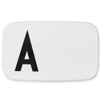 Design Letters White ABC Madkasse - Str. D - Design Letters