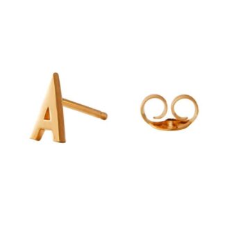 Design Letters Archetype Ørestik GOLD Plated - Str. L - Design Letters