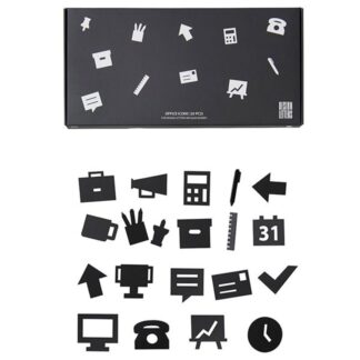 Design Letters Office Icons for Messageboard Black - Design Letters