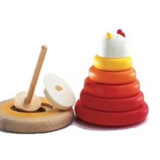 Djeco Stacking Game Mother Hen - Djeco