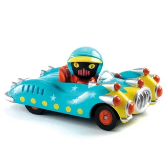 Djeco Crazy Motors Racerbil Blue Gun - Djeco