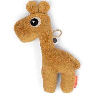 Done by Deer Tiny Sensory Rattle Raffi Mustard - DonebyDeer