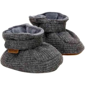 En Fant Baby Slippers Dark Grey Melange - Str. 23/24 - En Fant