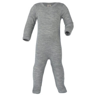 Engel Grey Mélange Baby Natdragt - Str. 74-80 cm - Engel