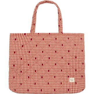 Flöss Molly Quiltet Taske Berry Gingham - Flöss