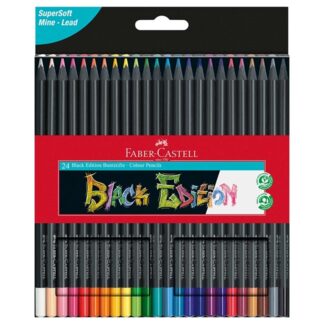 Faber Castell Black Edition 24 Farveblyanter - Faber-Castell