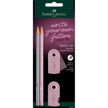 Faber Castell Grip Sparkle Blyant 2 stk. - Faber-Castell