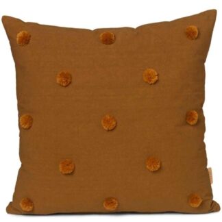 Ferm Living Dot Tufted Pude Sugar Kelp Mustard - Ferm Living