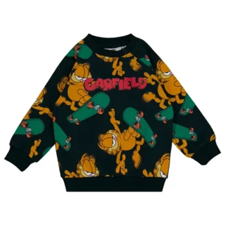 THE NEW Siblings Green Gables Garfield Sweatshirt AOP - Wheat