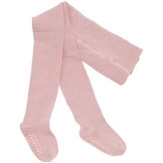 GObabyGO Antislip Strømpebukser Dusty Rose - Str. 3-4 år - Gobabygo