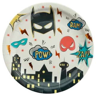 Great Pretenders Superhero Tallerkener - Great Pretenders