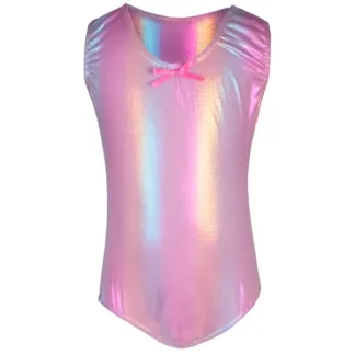 Great Pretenders Bodysuit Rainbow Pink - Str. 5-6 år - Great Pretenders