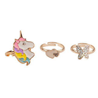 Great Pretenders Boutique Butterfly & Unicorn Ring - Great Pretenders