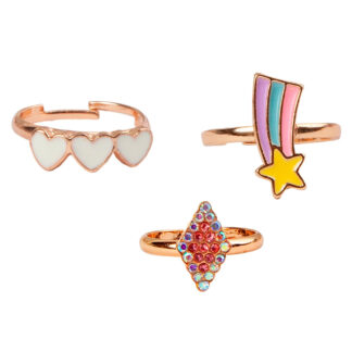 Great Pretenders Boutique Heart Star Rings - Great Pretenders