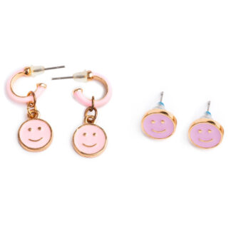 Great Pretenders Boutique Chic All Smiles Earrings, 2 Pair - Great Pretenders