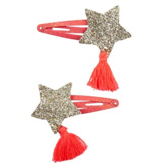 Great Pretenders Boutique Sassy Tassy Star Hairclips, 2 Pcs - Great Pretenders