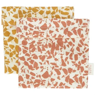 Haps Nordic Sandwichpose 2-pak Autumn Terrazzo - Haps Nordic