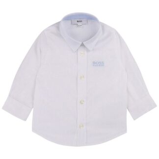 Hugo Boss Skjorte White - Str. 9 mdr - Hugo Boss