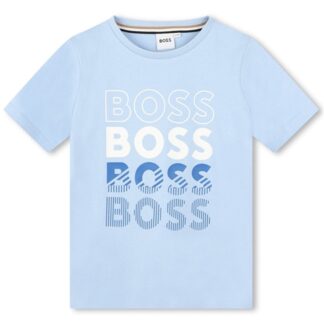 Hugo Boss Pale Blue T-shirt - Str. 12 år - Hugo Boss