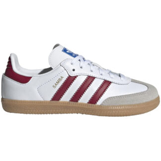 adidas Originals SAMBA OG C Sneakers Cloud White / Collegiate Burgundy / Gum - Str. 31 - adidas Originals