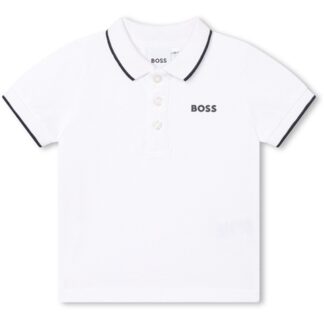 Hugo Boss Baby Short Sleeve Polo White - Str. 6 mdr - Hugo Boss