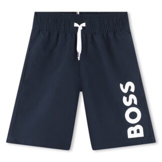 Hugo Boss Navy Badeshorts - Str. 8 år - Hugo Boss