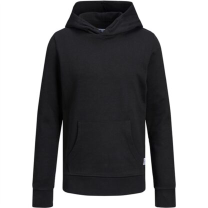 Jack & Jones Junior Black Basic Hoodie Noos - Str. 152 - Jack & Jones Junior