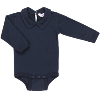 Joha Bomuld Navy Body M. Polokrave L/Æ - Str. 50 cm - Joha