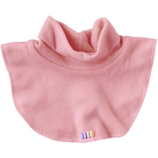 Joha Uld Rib Old Rose Polo Neck - Str. 4-6 år - Joha