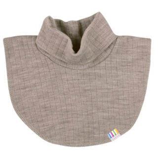 Joha Uld Rib Sesame Melange Polo Neck - Str. 4-6 år - Joha