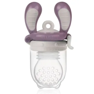 Kidsme Food Feeder Plum - Str. M/4 mdr+ - Kidsme