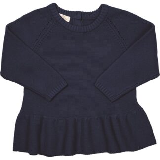 Copenhagen Colors Navy Strikket Pullover - Str. 110 cm - Copenhagen colors