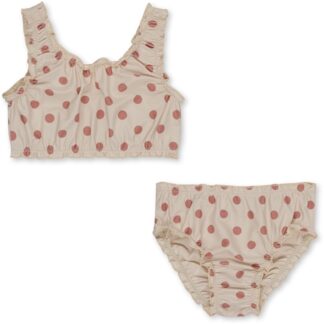 Konges Sløjd Collette Bikini Dot Rose - Str. 9-10 år - Konges Sløjd