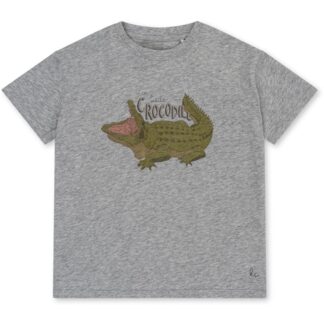 Konges Sløjd Grey Melange Famo T-shirt - Str. 3 år - Konges Sløjd