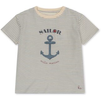 Konges Sløjd Stripe Bluie Famo T-shirt - Str. 2 år - Konges Sløjd