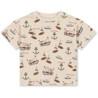 Konges Sløjd Sail Away Itty T-shirt - Str. 12 mdr - Konges Sløjd