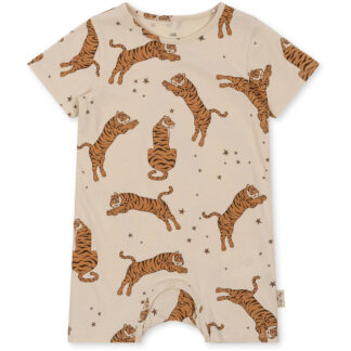 Konges Sløjd Tiger Sand Basis Romper - Str. 9 mdr - Konges Sløjd