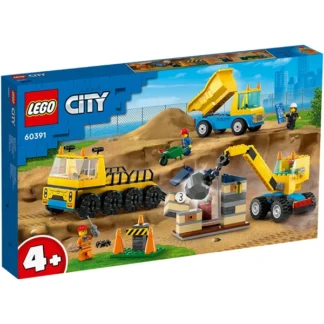 LEGOÂ® City Entreprenørmaskiner og Nedrivningskran - LEGOÂ®