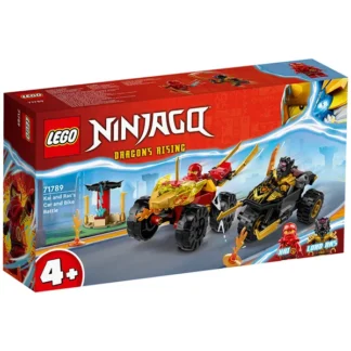 LEGOÂ® NINJAGOÂ® Kai og Ras' Bil- og Motorcykelkamp - LEGOÂ®