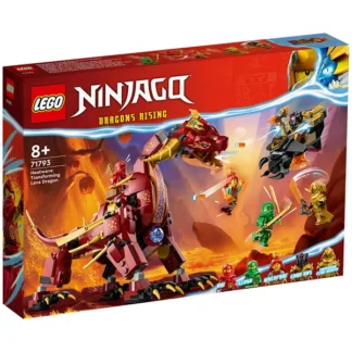 LEGOÂ® NINJAGOÂ® Forvandlings Lavadragen Heatwave - LEGOÂ®